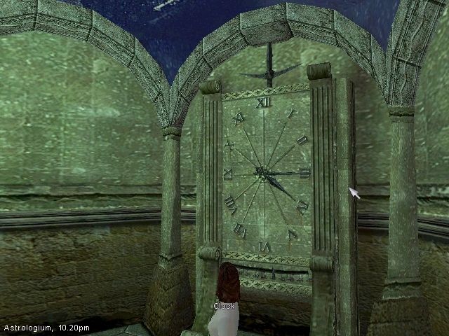 The Watchmaker (Windows) screenshot: This huge clock also contains a puzzle