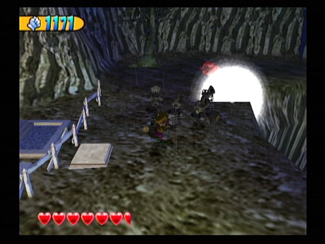 Wario World (GameCube) screenshot: Spooky!
