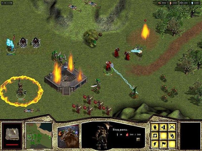 Warlords: Battlecry (Windows) screenshot: Game shot