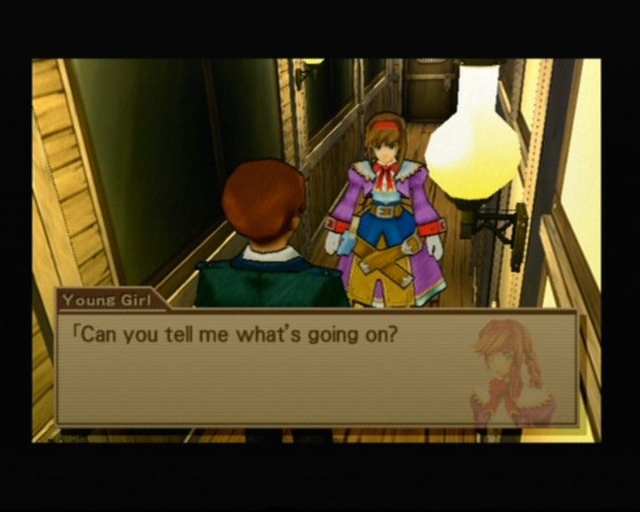 Wild Arms 3 (PlayStation 2) screenshot: Until you get the party together, you play as Virginia in the prologue