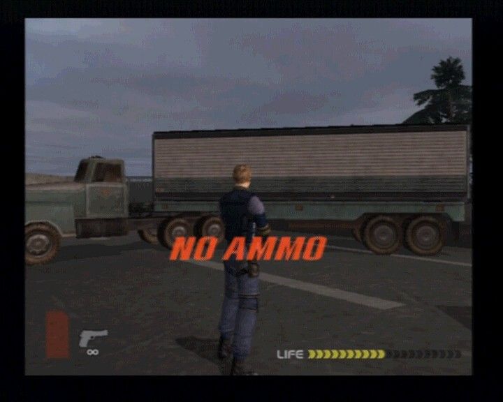 WinBack: Covert Operations (PlayStation 2) screenshot: Always remember to reload, running out of ammo can put you in a most difficult predicament.