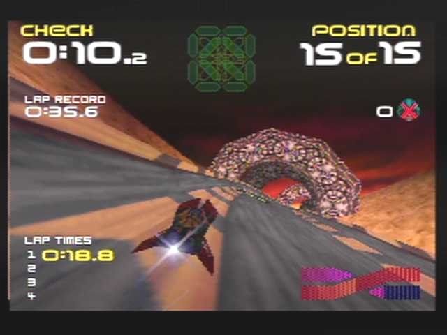 WipEout 64 (Nintendo 64) screenshot:
