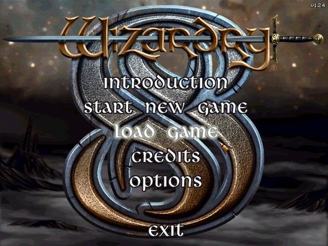 Wizardry 8 (Windows) screenshot: Main Menu