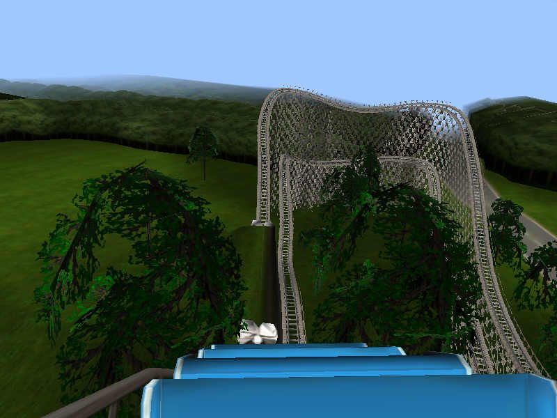World's Greatest Coasters 3D (Windows) screenshot: So high