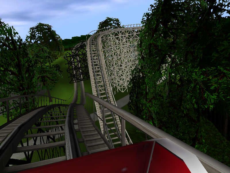 World's Greatest Coasters 3D (Windows) screenshot: Forest