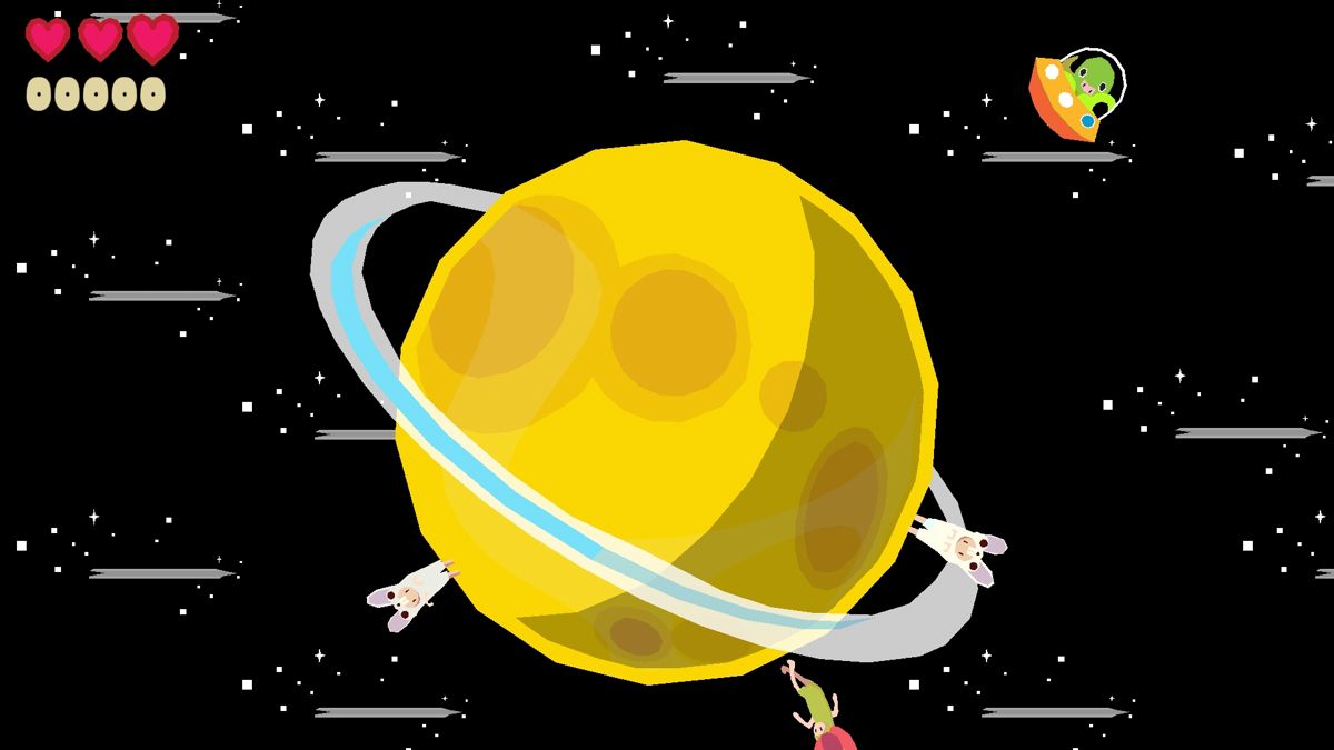 Planet Quest (Android) screenshot: Some planets have rings.