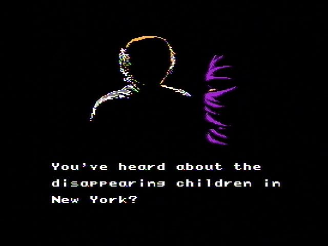 Wrath of the Black Manta (NES) screenshot: The opening sequence