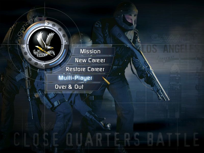 SWAT 3: Close Quarters Battle - Elite Edition (Windows) screenshot: Main Menu