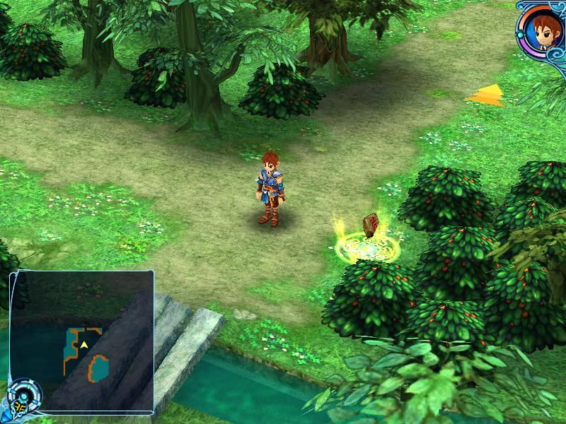 Xianjian Qixia Zhuan 3 Waizhuan: Wen Qing Pian (Windows) screenshot: Wandering through wilderness