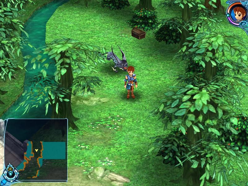Xianjian Qixia Zhuan 3 Waizhuan: Wen Qing Pian (Windows) screenshot: Exploring the nature