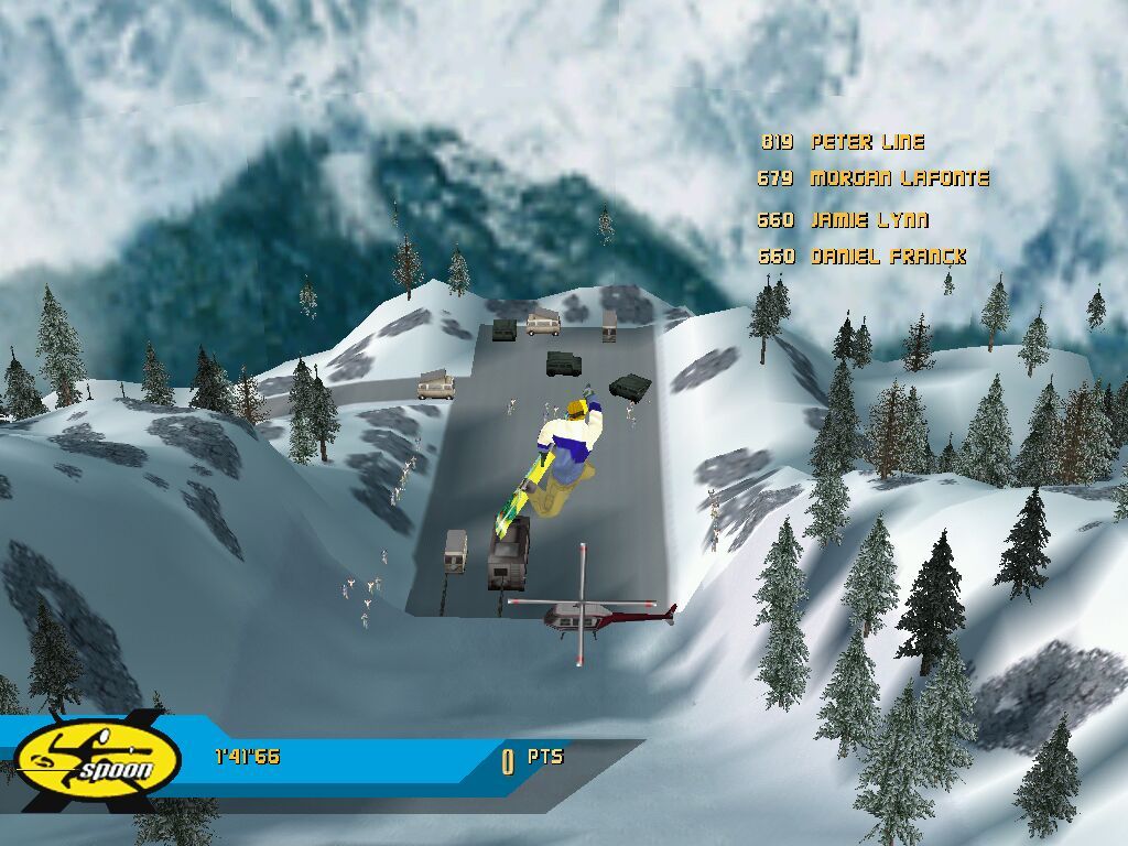 X-Games: Pro Boarder (Windows) screenshot: Big leap