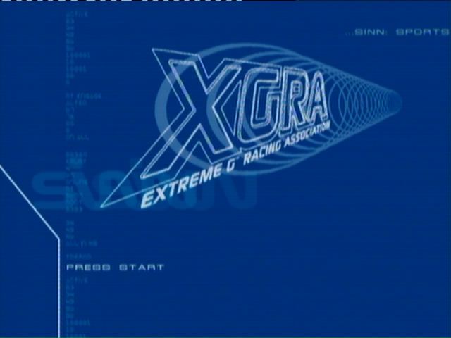 XGRA: Extreme G Racing Association (Xbox) screenshot: Title screen