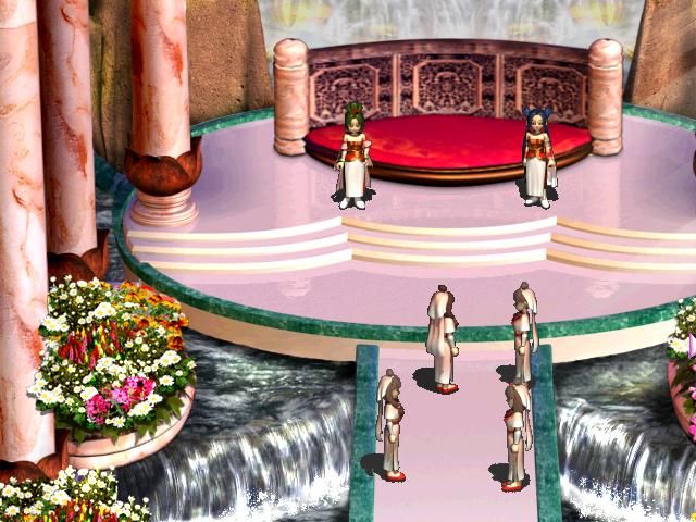 Xin Juedai Shuangjiao 2 (Windows) screenshot: The Yihua palace