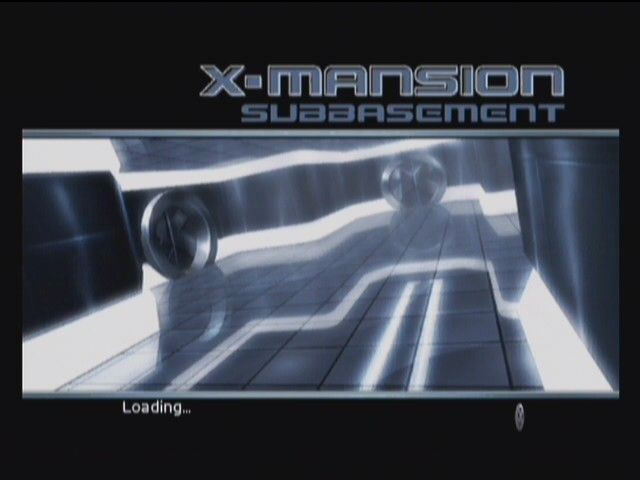 X-Men: Legends (Xbox) screenshot: X-mansion loading screen