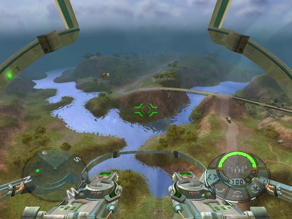 Yager (Windows) screenshot: Lovely island.