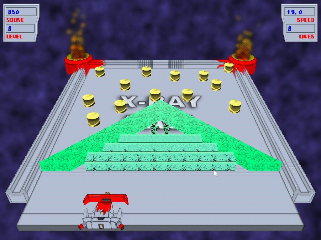 X-Ray Ball (Windows) screenshot: Arcade Mode - Level 2