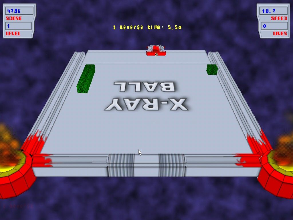 X-Ray Ball (Windows) screenshot: Z Reverse - 10 seconds long playing the game like this...