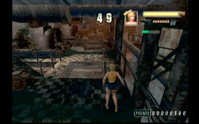 Zombie Revenge (Dreamcast) screenshot: Area 3 - The Plant