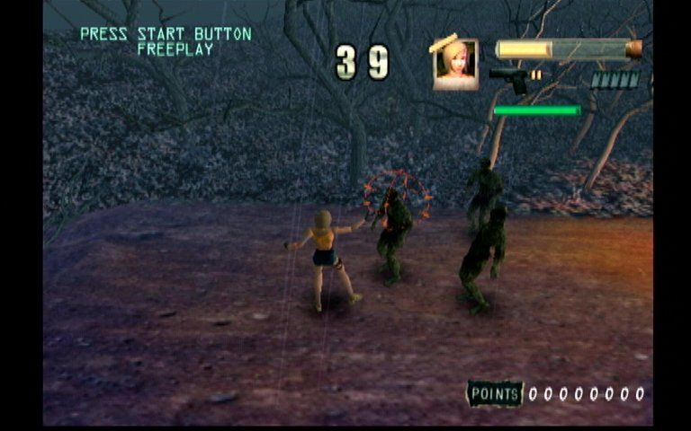 Screenshot Of Zombie Revenge (Dreamcast, 1999) - MobyGames