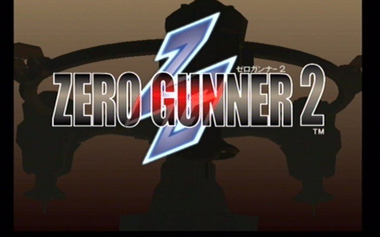 Zero Gunner 2 (Dreamcast) screenshot: Title Screen