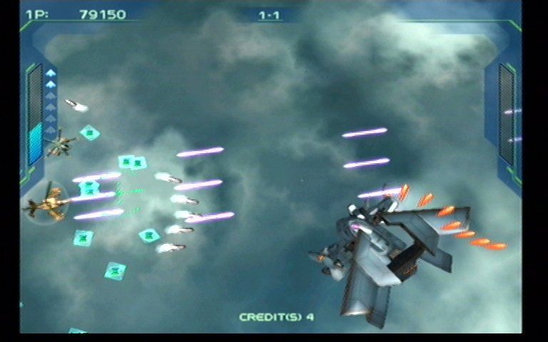 Zero Gunner 2 (Dreamcast) screenshot: In Game 5