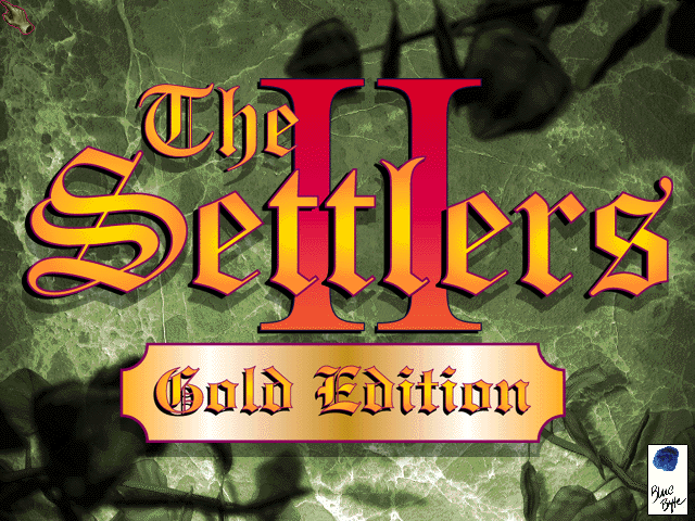 The Settlers II: Gold Edition (DOS) screenshot: Revamped splash screen