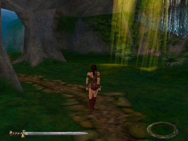 Xena: Warrior Princess (PlayStation) screenshot: The adventure starts here