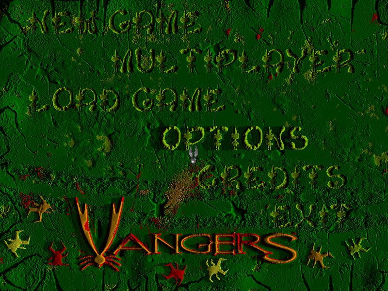 Vangers (Windows) screenshot: Title screen