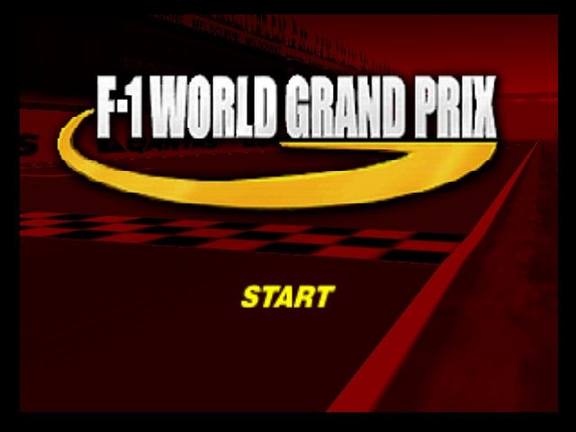 F-1 World Grand Prix (Nintendo 64) screenshot: Title Screen