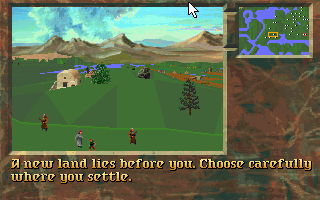 Screenshot of Stronghold (DOS, 1993) - MobyGames