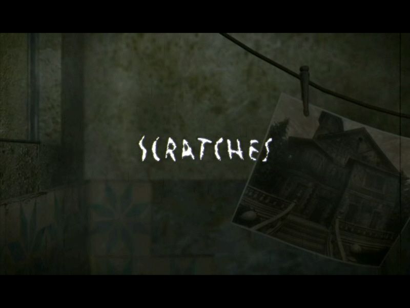 Scratches (Windows) screenshot: Title Screen.