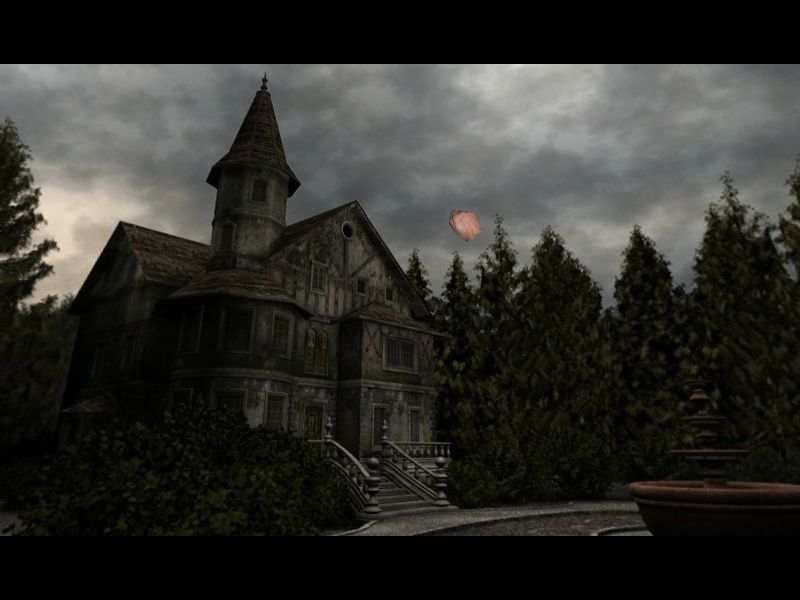 Scratches (Windows) screenshot: The other side of the manor.