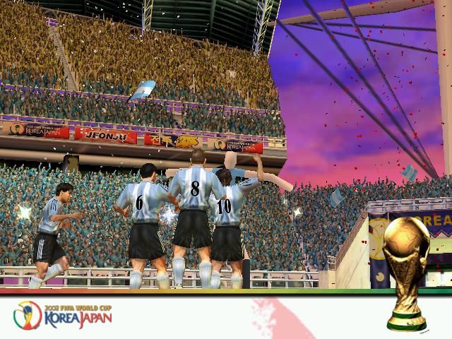 2002 FIFA World Cup (Windows) screenshot: More celebrations