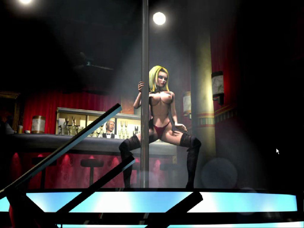 Lula 3D (Windows) screenshot: Nude Bar Dance