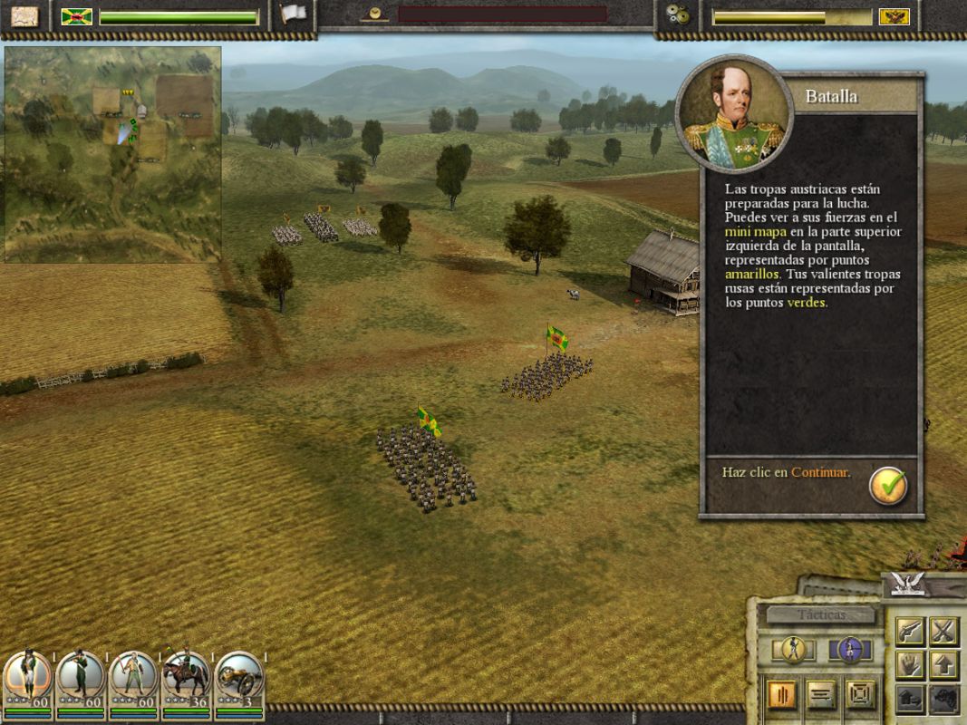 Imperial Glory (Windows) screenshot: Ready for the battle