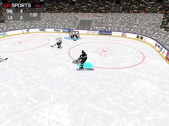 NHL 98 (Windows) screenshot: One-on-one