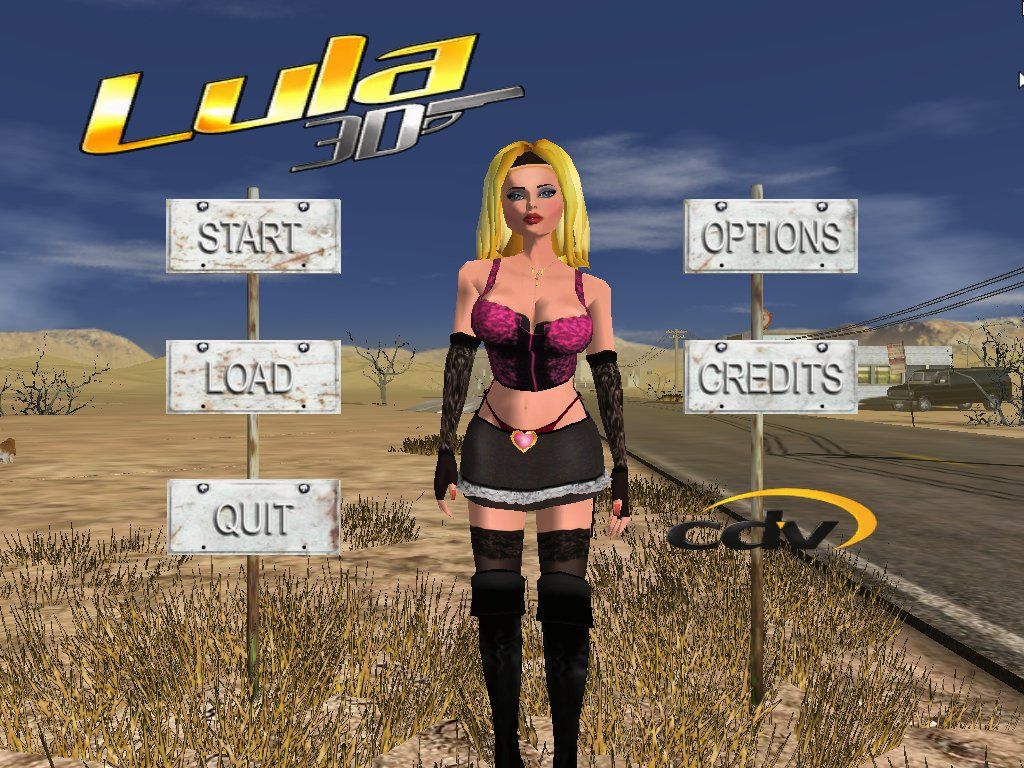 Lula 3D (Windows) screenshot: Game Main Menu
