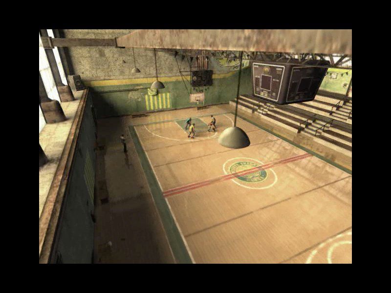 ObsCure (Windows) screenshot: The Basket Ball Court
