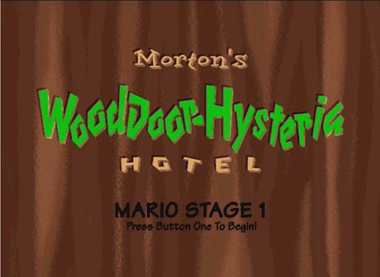 Hotel Mario (CD-i) screenshot: Welcome to stage 1