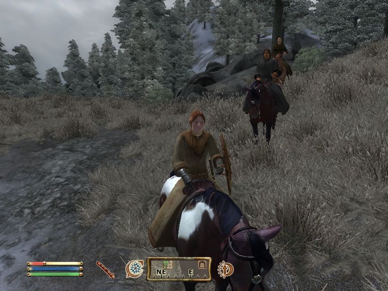 The Elder Scrolls IV: Oblivion (Windows) screenshot: Leading NPCs out of danger