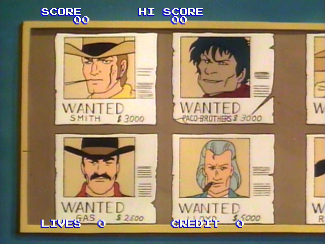 Badlands (Arcade) screenshot: He'll get them one by one.