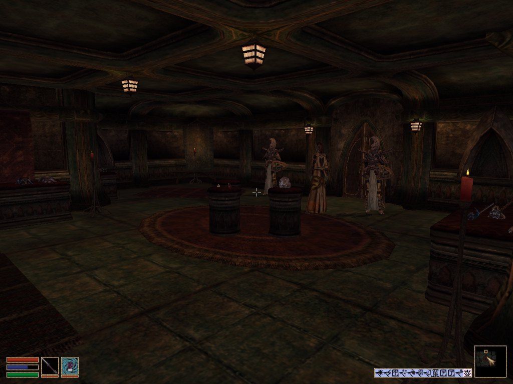 The Elder Scrolls III: Tribunal (Windows) screenshot: The Museum of Artifacts