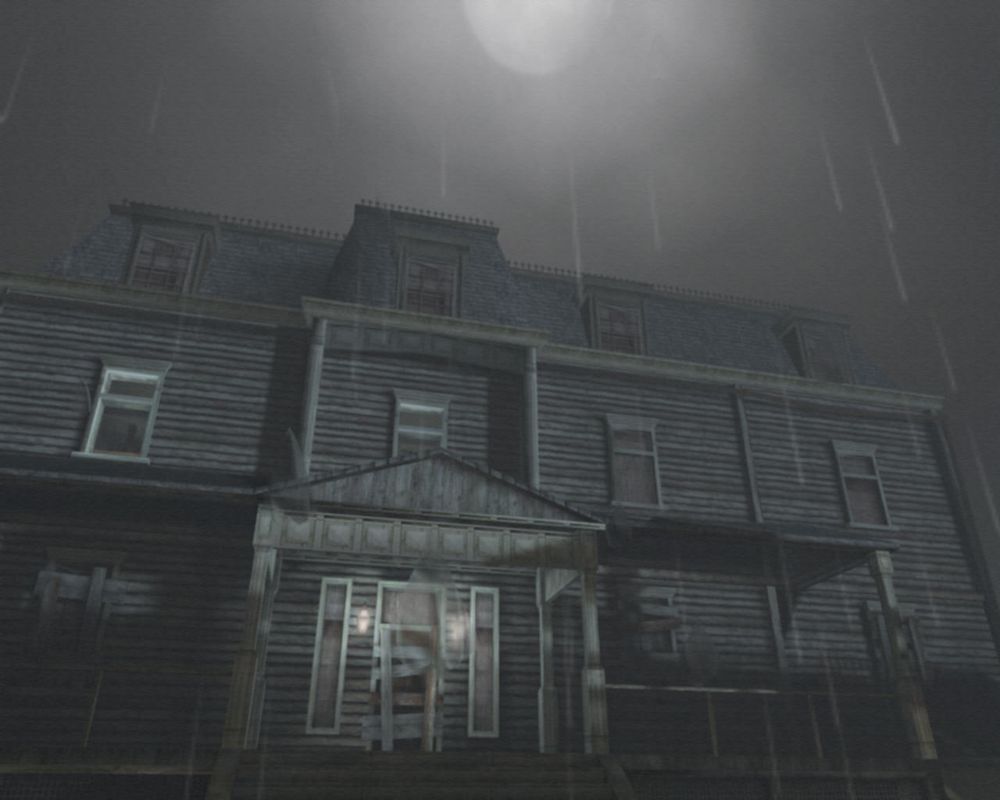 Call of Cthulhu: Dark Corners of the Earth (Windows) screenshot: The mansion is occupied by cultists.