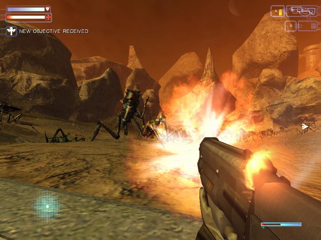 Starship Troopers (Windows) screenshot: Where's my fire support!?
