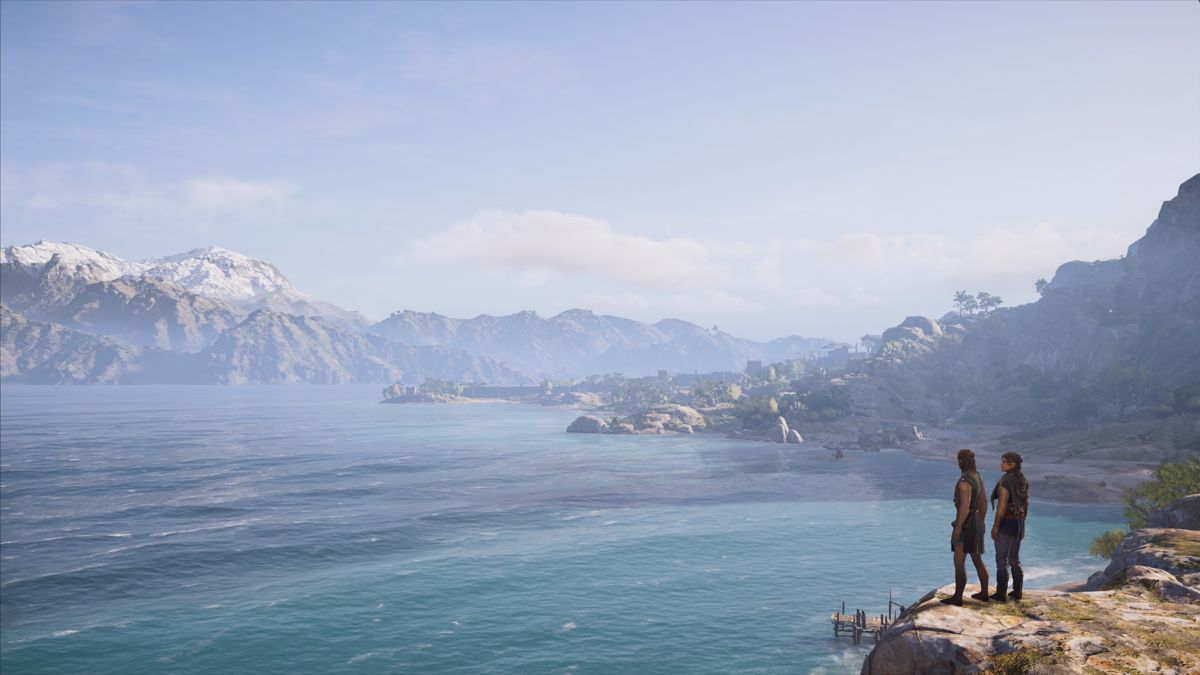 Assassin's Creed: Odyssey - Legacy of the First Blade (PlayStation 4) screenshot: Episode 3: Enjoying the view