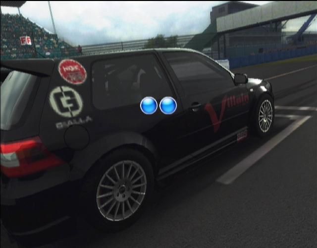 Forza Motorsport (Xbox) screenshot: On the starting grid