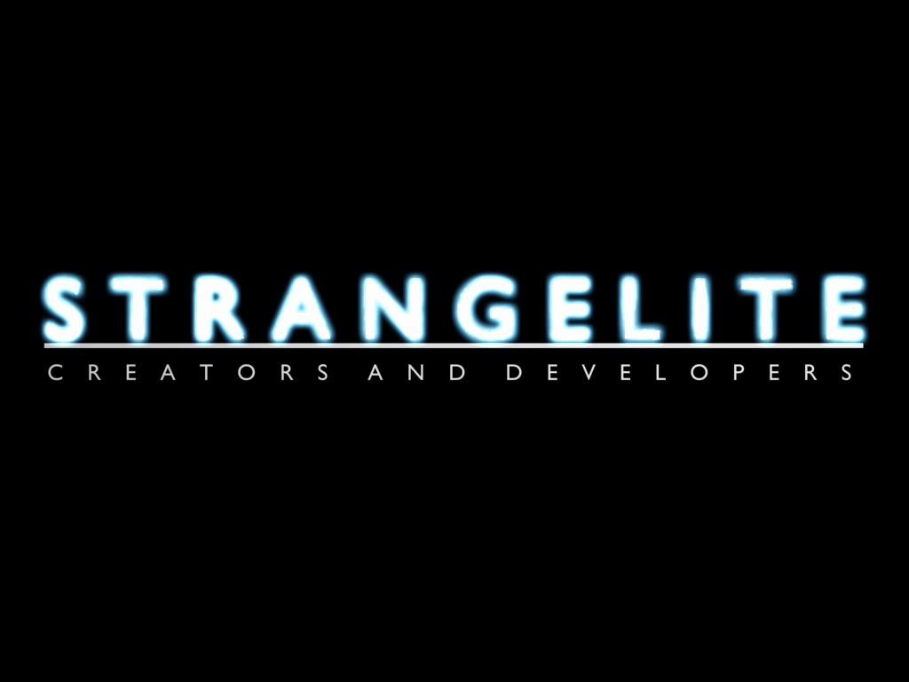Starship Troopers (Windows) screenshot: Strangelite logo