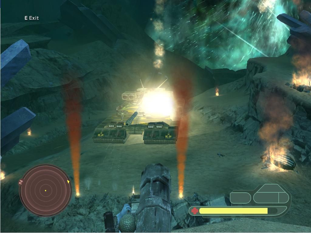 Rogue Trooper (Windows) screenshot: 1 down 1 to go.