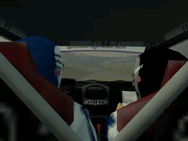 Colin McRae Rally 3 (Windows) screenshot: In-car camera