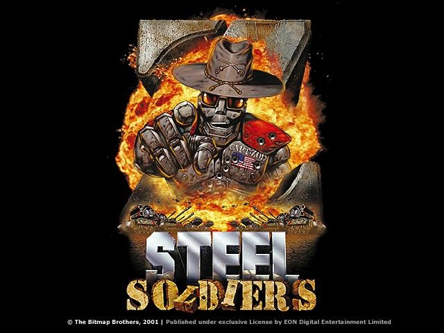Steel Soldiers (Windows) screenshot: Title Screen